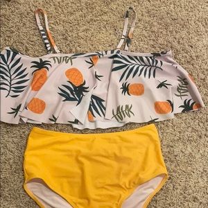 off the shoulder never worn bikini